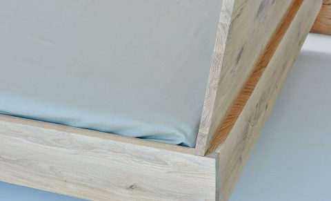 Massivholzbett Quadra – Bild 11
