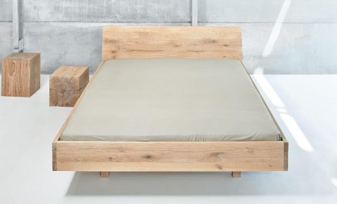 Massivholzbett Quadra – Bild 10