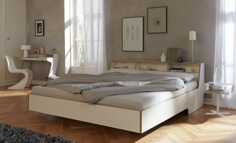 Bett, Designerbett Slope von Müller Möbelwerkstätten, in Bielefeld kaufen