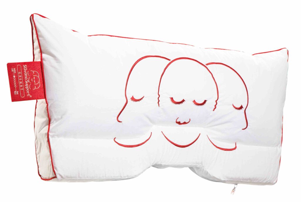 Silvana Support Rot Nackenstützkissen weich.