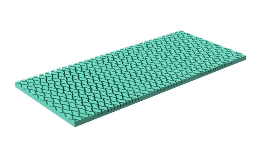 Weicher Topper Opti HD: Kern ohne Bezug.