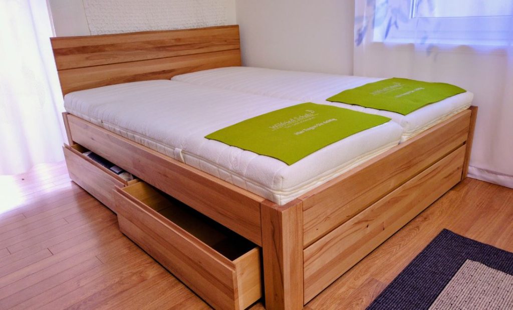 Ausstellungsstück Schubkastenbett Cleveland