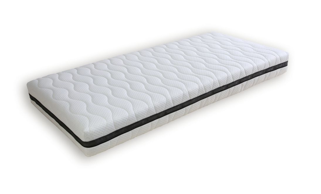 Federkernmatratze TTF18 mit Tencel-Bezug.
